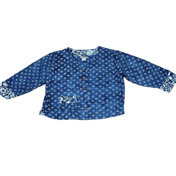 Vintage NTCO Nomatic Traders Capri Pant and Blouse Set Womens Size Small - Picture 3 of 10